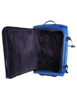 GAP Travel Trekker 73cm LARGE Soft Shell Suitcase in Blue