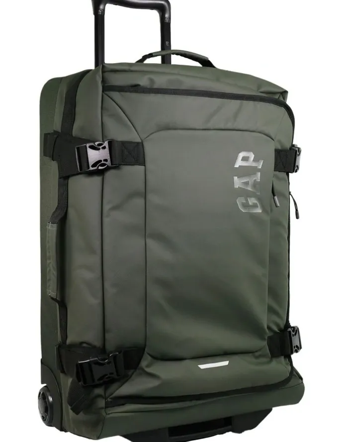 GAP Travel Trekker 73cm LARGE Soft Shell Suitcase in Khaki