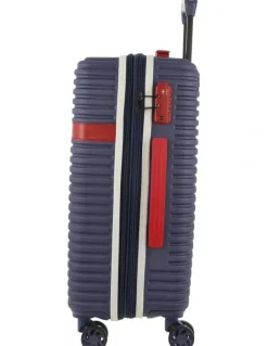 GAP Travel Varsity Hard Shell Large and Cabin 2-piece Set + Luggage Tag in Navy