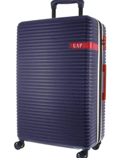 GAP Travel Varsity Hard Shell Large and Cabin 2-piece Set + Luggage Tag in Navy