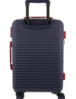 GAP Travel Varsity Hard Shell Large and Cabin 2-piece Set + Luggage Tag in Navy
