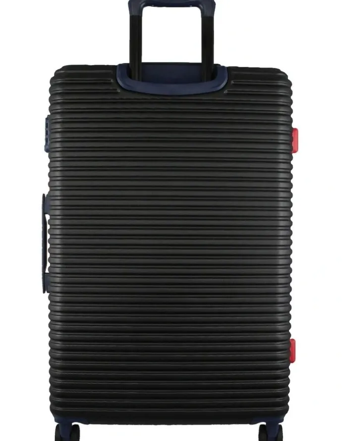 GAP Travel Varsity Medium 67cm Hard-Shell Suitcase in Black