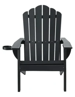 Gardeon Adirondack Chair in Black