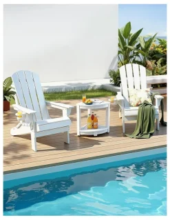 Gardeon Corner Shower Stool With Storage Shelf in White