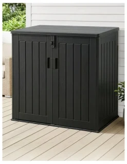 Gardeon Outdoor Storage Box 775L in Black