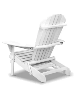 Gardeon 3 Piece Outdoor Adirondack Chair and Table Set