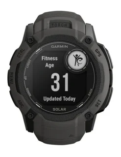 Garmin Instinct 2X Solar GPS Smartwatch in Graphite