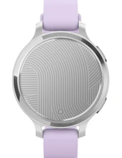Garmin Lily 2 Active Smartwatch With Silicone Band in Silver