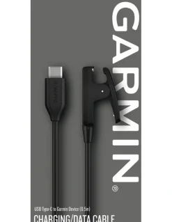 Garmin USB-C Clip Charging/Data Cable (0.5 m) 010-13278-01 in Black