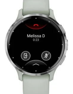 Garmin Venu 3S Smartwatch in Sage Gray/Passivated