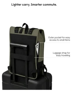 Gaston Luga Gaston Luga Dsh (13L) Waterproof 14 Laptop Backpack - Olive