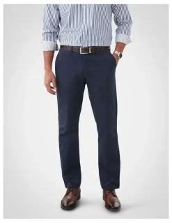 GAZMAN Comfort Stretch Chino Pant in Navy