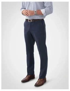 GAZMAN Comfort Stretch Chino Pant in Navy
