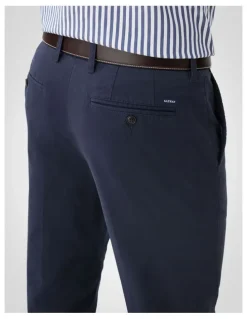 GAZMAN Comfort Stretch Chino Pant in Navy
