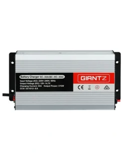 Giantz 30 Amp ATV 4WD Boat Caravan 12V 30A Car Battery Charger Inverter
