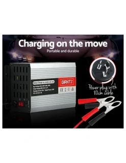 Giantz 30 Amp ATV 4WD Boat Caravan 12V 30A Car Battery Charger Inverter