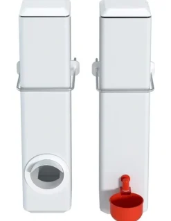 Giantz Automatic Chicken Feeder Water Dispenser4L in White
