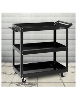 Giantz Tool Box Trolley Black