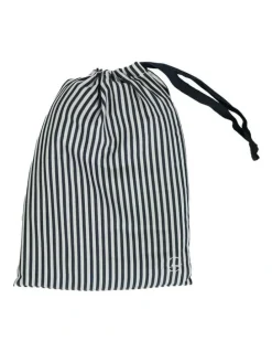 Gingerlilly Sleepwear Mini Noah Cotton Short Pyjama Set in Navy Stripe