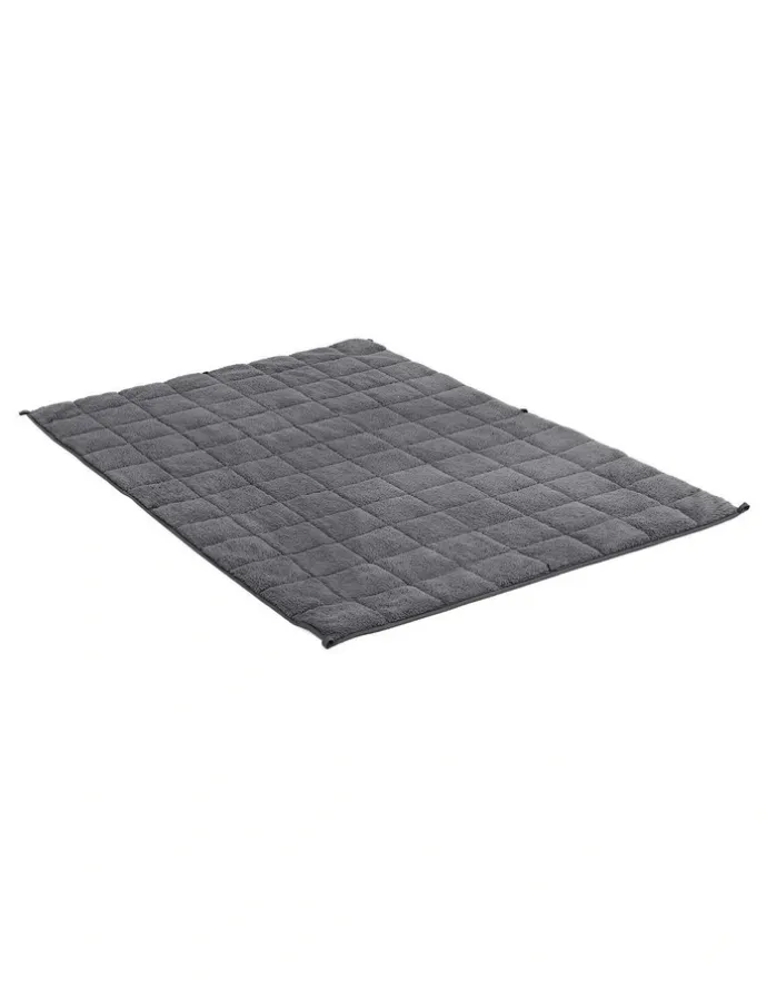 Giselle Bedding Anti Anxiety Gravity Sherpa Fleece Weighted Blanket in Grey