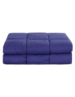 Giselle Bedding Anti Anxiety Weighted Blanket 9kg in Royal Blue
