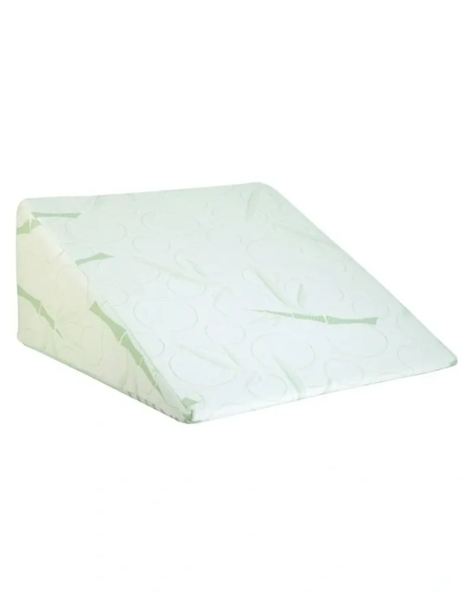 Giselle Bedding Bamboo Cover Wedge Pillow in Green
