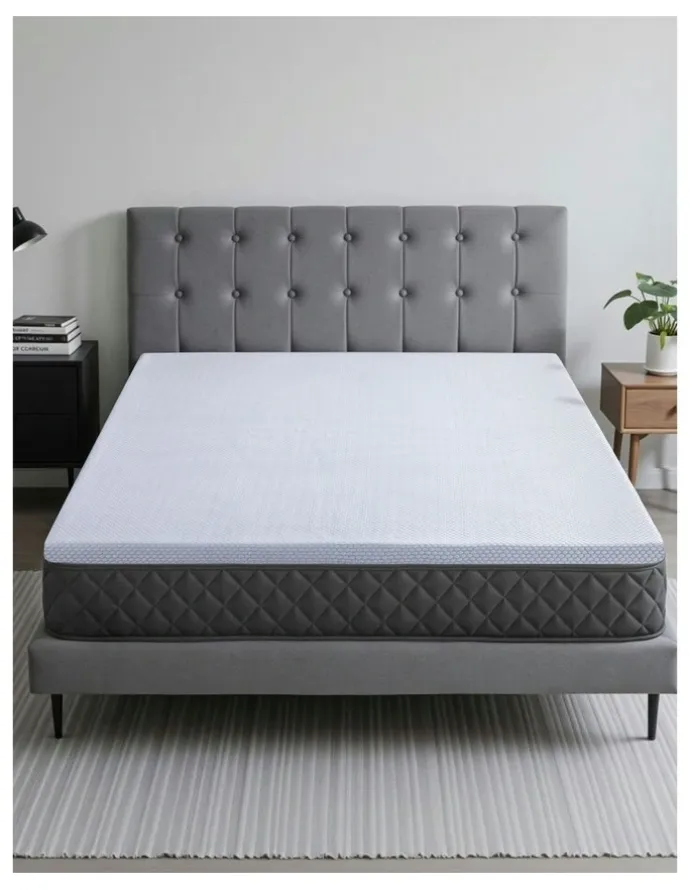 Giselle Bedding Bedding Natural Latex Topper 5cm in White