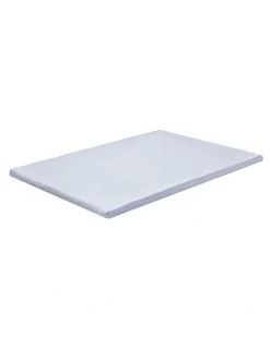 Giselle Bedding Bedding Natural Latex Topper 5cm in White