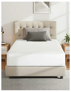 Giselle Bedding King Single Mattress Protector in White