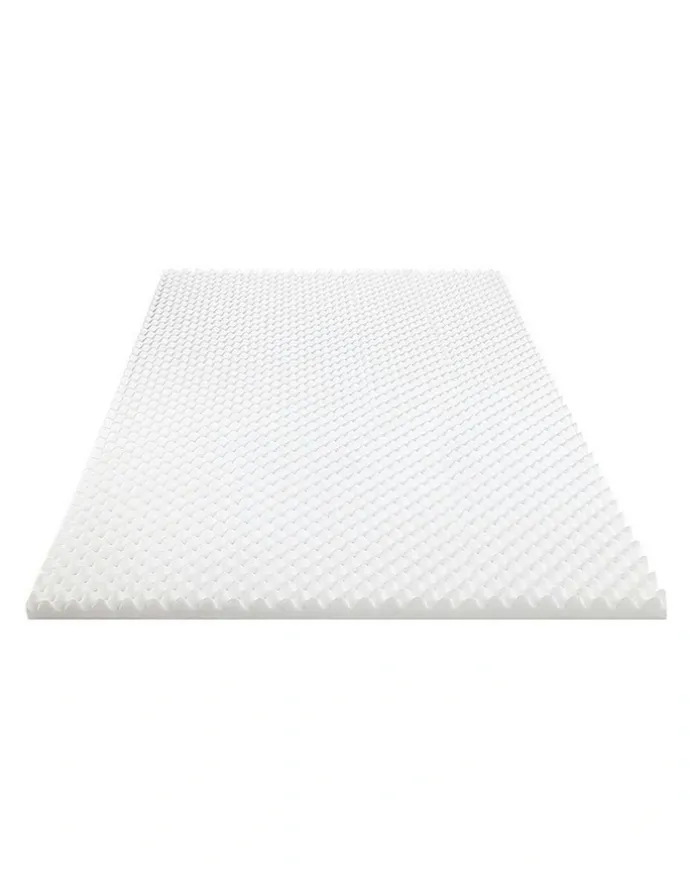 Giselle Bedding Memory Foam Mattress Topper 5cm Double in White