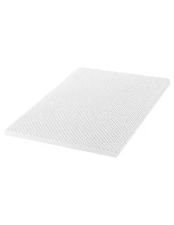 Giselle Bedding Memory Foam Mattress Topper 5cm Double in White