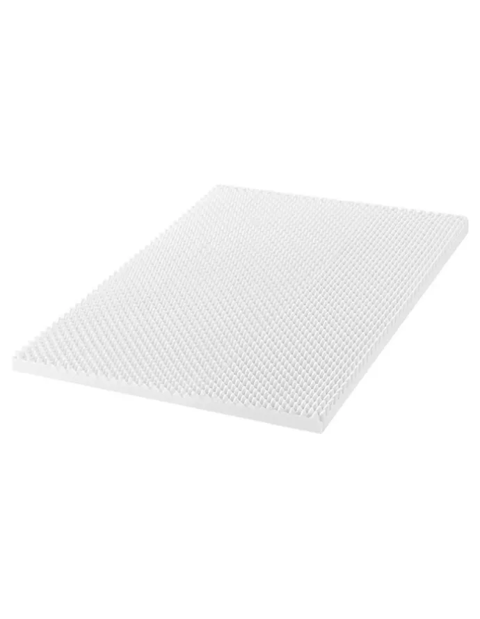 Giselle Bedding Memory Foam Mattress Topper 5cm Double in White