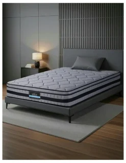 Giselle Bedding Single Hybrid Mattress 34cm in Black
