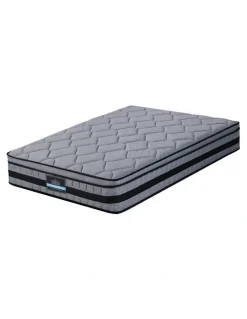 Giselle Bedding Single Hybrid Mattress 34cm in Black