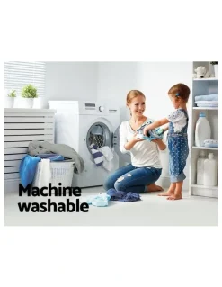 Giselle Bedding Washable Heated Electric Throw Rug Fleece Snuggle Blanket in Silver