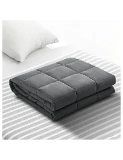 Giselle Bedding Weighted Blanket 9kg in Grey