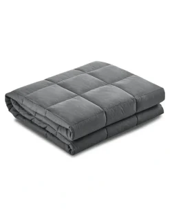 Giselle Bedding Weighted Blanket 9kg in Grey
