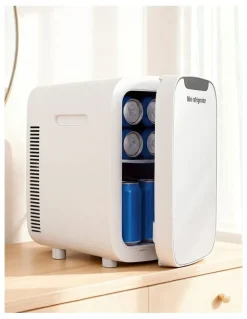 Glacio Portable Mini Fridge 12V 220V in White