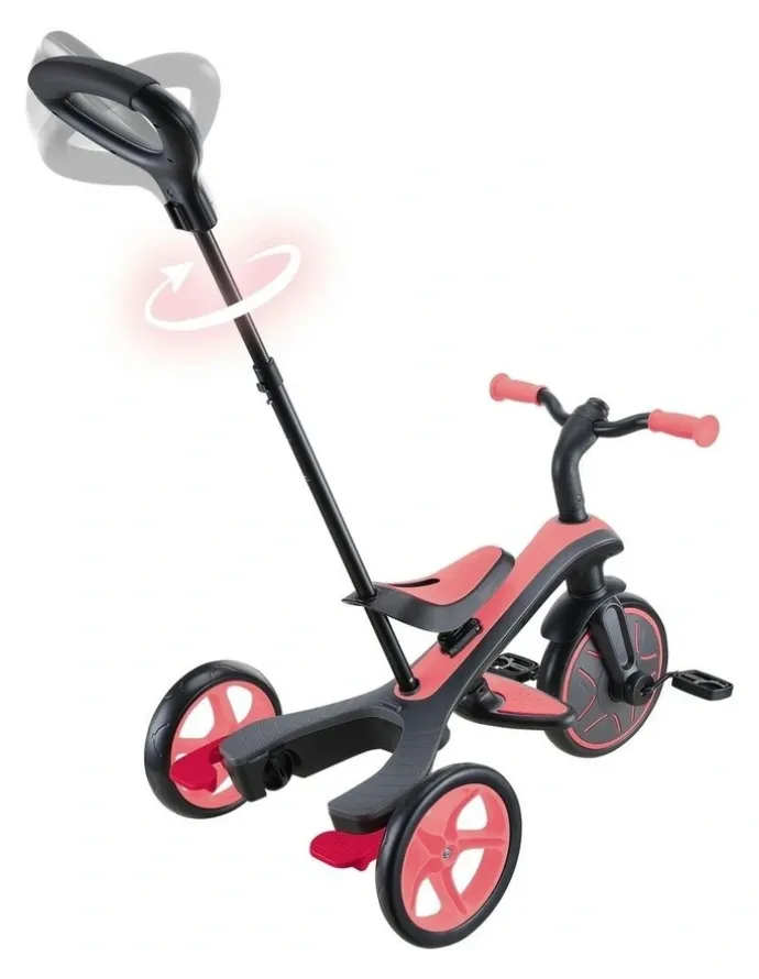 GLOBBER Explorer 4in1 Toddler Trike in Pink