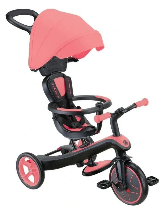 GLOBBER Explorer 4in1 Toddler Trike in Pink