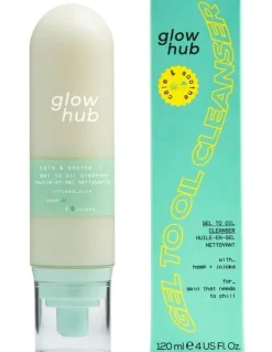 Glow Hub Calm and Soothe Gel to Oil Cleanser 120ml