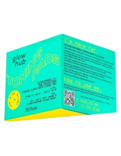 Glow Hub Glow Giver Supercharged AHA Toner Pads