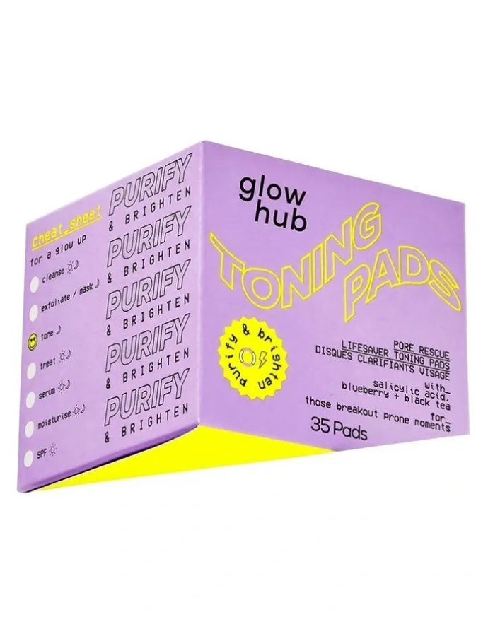 Glow Hub Purify And Brighten Pore Pads 15ml