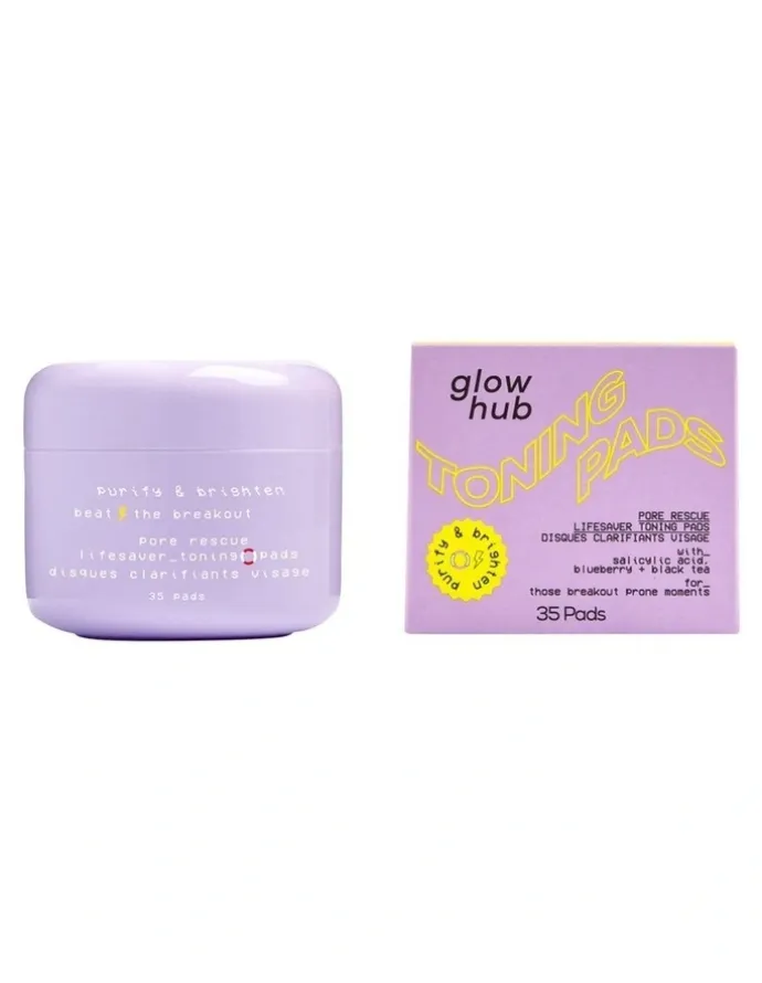 Glow Hub Purify And Brighten Pore Pads 15ml