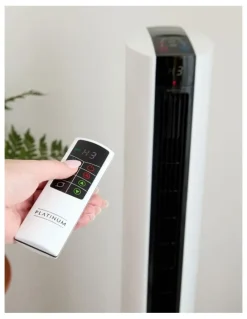 Goldair Platinum Heating and Cooling Tower Fan 107cm in Black