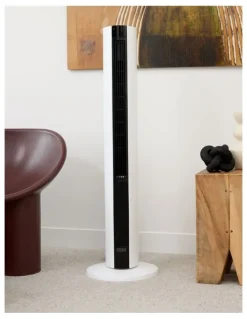 Goldair Platinum Heating and Cooling Tower Fan 107cm in Black