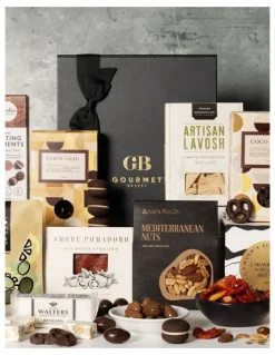 Gourmet Basket Boxed Treats Gift Hamper in Multi