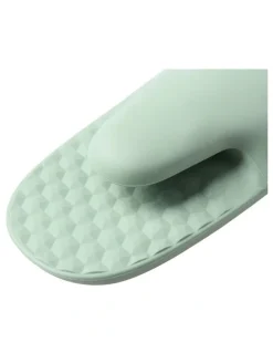 Gourmet Kitchen Modern Silicone Oven Mitt in Sage