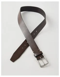 Grab Casual Leather Jean Belt Brown Belt Brown