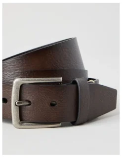 Grab Casual Leather Jean Belt Brown Belt Brown